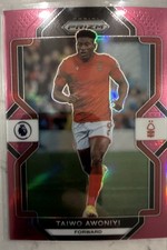 2022-23 Panini Prizm Premier League - Taiwo Awoniyi #142 Pink Prizm /199