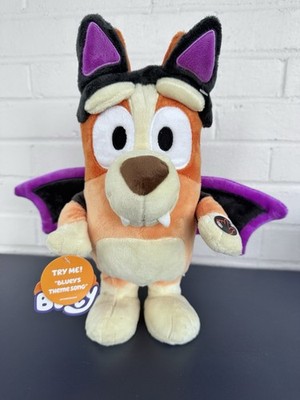 Bluey Bingo Halloween Dan Dee Animated Musical Dancing Plush Bat Costume