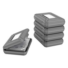 ORICO External Hard Drive Case for 3.5 Inch HDD/SSD 5 inch, Gray 5Pack