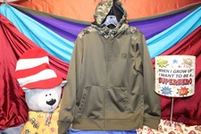 AND1 Men's Camouflage hoodie full zip Sweatshirt Jacket Size Small hunting sport