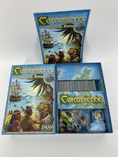 Carcassonne Board Game South Seas Expansion Z-Man Games 100% Complete