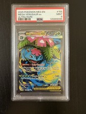 Pokemon 2025 Mega Evolution Ultra Rare #155 Mega Venusaur EX PSA 9