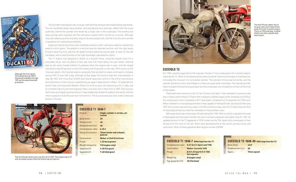 Libro completo de motocicletas Ducati cada modelo desde 1946 libro Foto 3 de 4