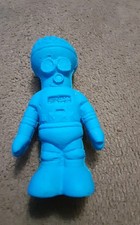 Diener Eraser Space Raiders Brak Blue Rubber Toy Robot Alien