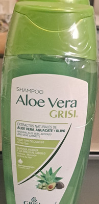 Grisi Aloe Vera Shampoo with Avocado & Olive, Paraben-Free, Moisturizing, Unisex