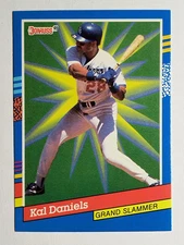 1991 Donruss Grand Slammers #3 Kal Daniels