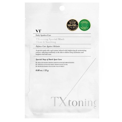 VT Cosmetics TX Toning Special Mask Beruhigende Gesichtsmaske   1 Stück