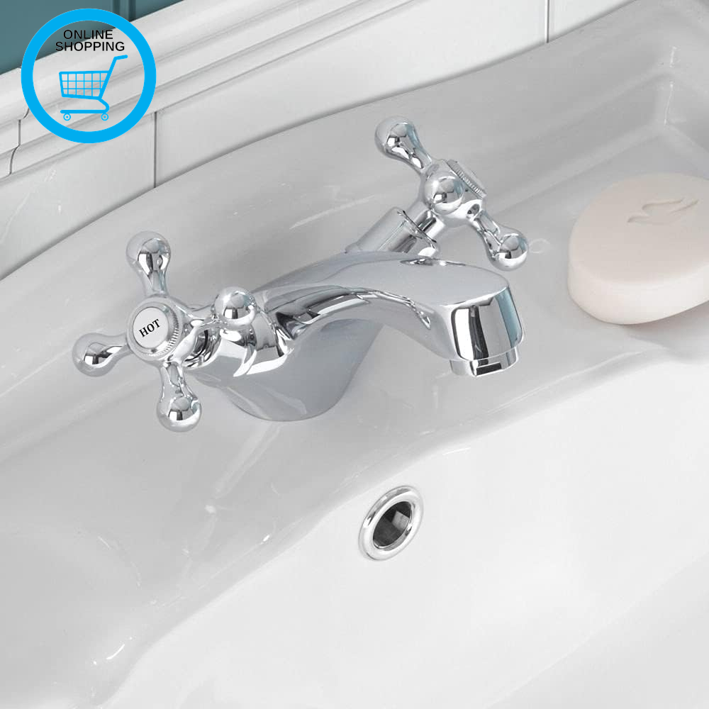Stafford Traditional Bathroom Basin Mono Mixer Tap Chrome