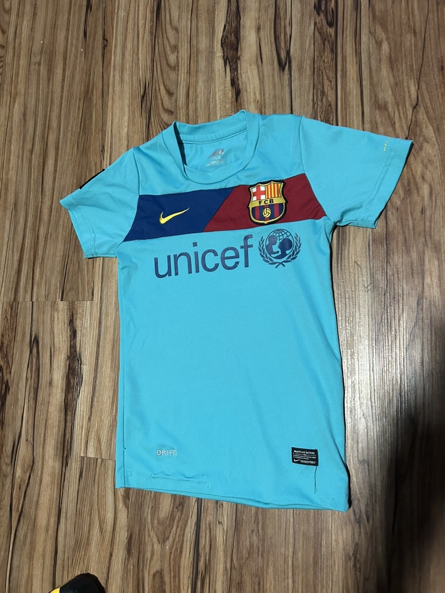 Nike FC Barcelona 2010-11 Kid's Youth Jersey Boy's 6 | eBay