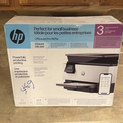 BRAND NEW HP OfficeJet Pro 9125e Wireless Color All-In-One Inkjet Printer