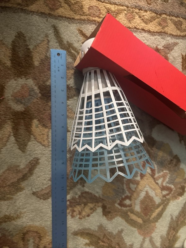 2 Giant Badminton Tennis Birdies Shuttlecoks Badminton 1 Blue 1 White