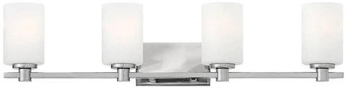 Hinkley Karlie 32" Wide Chrome 4-Light Bath Light - Picture 2 of 9