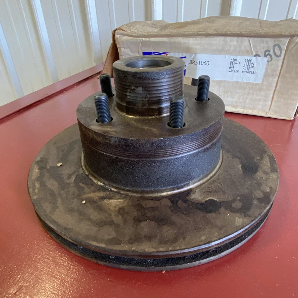 79-83 AMC AMX CONCORD PACER SPIRIT BUJE DELANTERO Y ROTOR WAGNER BD102131 Foto 4 de 4