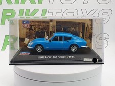 Simca CG 1300 Newsstand Coupe 1/43 Blue 1973
