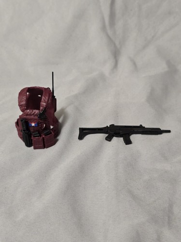 Valaverse Action Force Garrison Cavalry Chest Armor, Knife & Machine Gun Fodder
