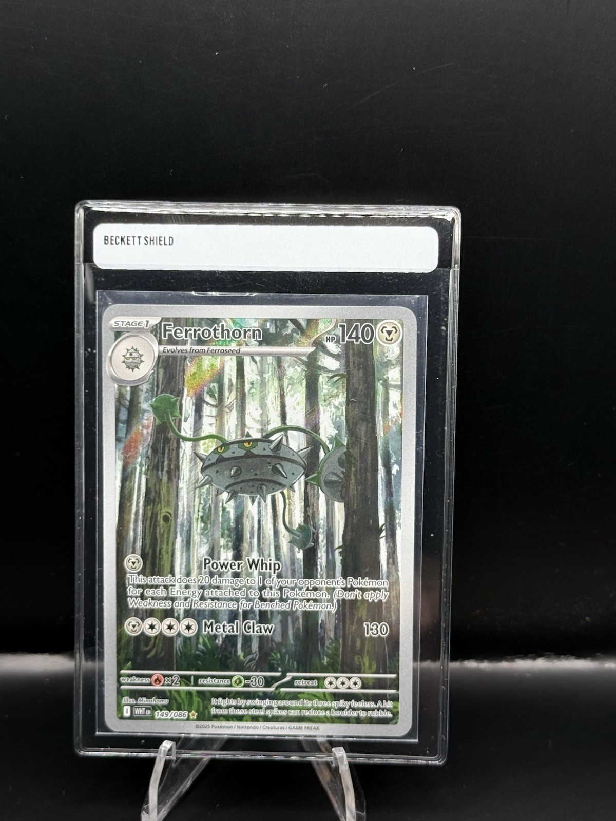 Ferrothorn Illustration Rare SV: White Flare 149/086 NM