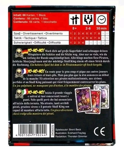 SKULL KING Kartenspiel Spiele Alte Ausgabe B. Beck Neu☠️☠️☠️ - Bild 6 von 6