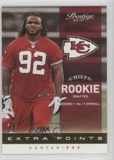 2012 Playoff Prestige Rookie Extra Points Gold Dontari Poe #224 14gy