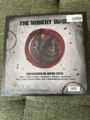 The Winery Dogs   Unleashed In Japan 2013 LP Vinyl SEALED OVP Portnoy Kotzen