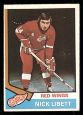 1974-75 O-Pee-Chee #193 Nick Libett