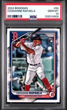 2024 BOWMAN #84 CEDDANNE RAFAELA PSA 10