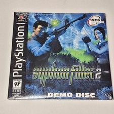 Sealed Syphon Filter 2 PS1 Demo Disc SCUS-94593 Pristine Former Sony Employee