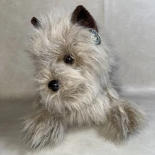 24K Mighty Star Raffles Terrier Shaggy Dog Plush Jumbo 20” 5675 1990 Polar Puff