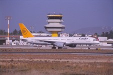 Dia D-ABNM Boeing 757-230 Condor Flugzeug 35mm ungerahmt O121-1-5
