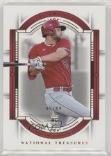 2024 Panini National Treasures 85/99 Nolan Schanuel #53 pe8