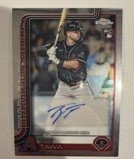 2025 Topps Chrome Update Tim Tawa Auto Rookie Signed Card 