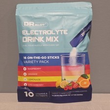 Sugar Free Electrolytes Powder with Natural Flavors, 3X Rapid Hydration Packets