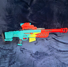 NERF Nerf Fortnite Dart Blaster w/ Scope Yellow Magazine Clip 2022 F8534