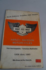 What Fits What on Harley Davidson Motorcycles, 1936 1983 6th Ed. Mike Arman