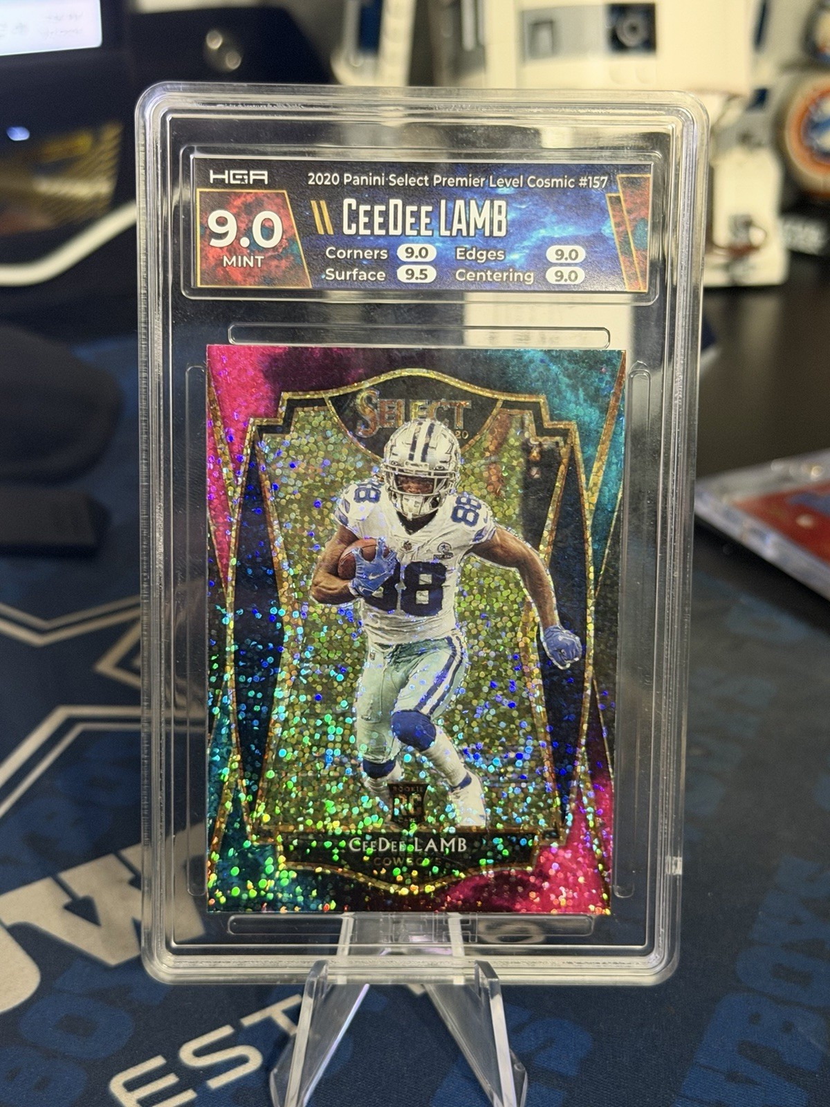 2020 Panini Select CeeDee Lamb #157 Premier Cosmic CASE HIT SSP Dallas Cowboys! 