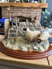 Ayrshire Collie Sheep Figurine Border Fine Arts Element of Surprise
