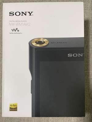 SONY NW-WM1AM2 WALKMAN 128GB WM1 Series Hi-Res Android 11 Black