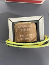 Stancor P-8130 Filament Transformer 12.6VCT@2 Amps NOS/NIB