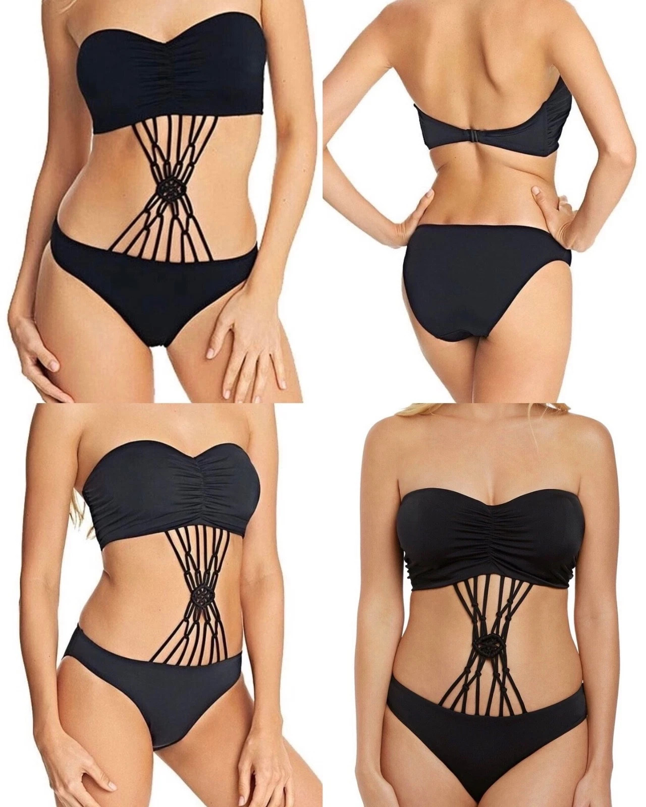 Freya Macrame Swimsuit Job Lot Bundle Wholesale X 10 Sizes 32E 32FF 34DD 34F 36E