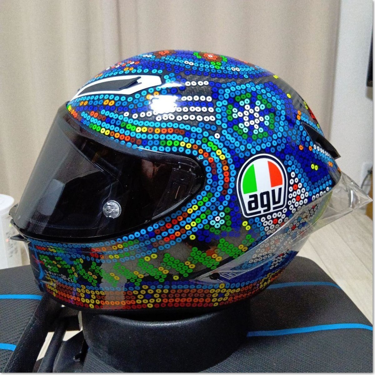 HSI姉貴　AGV PISTA GPRR AGV PISTA GP R ROSSI 2018 WINTER TEST Limited Edition Helmet Size