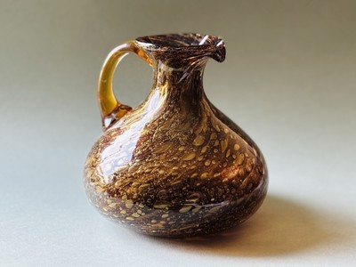 Ercole Barovier Efeso Vase Barovier & Toso 60er Jahre 60s Henkelvase Krug MCM