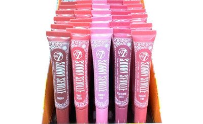 W7 Lipgloss Sheabutter + Vitamin E Hydrating High Shine Gloss Sunny Seville