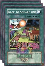 X3 Playset 1st Ed Back to Square One RDS-EN044 Yugioh