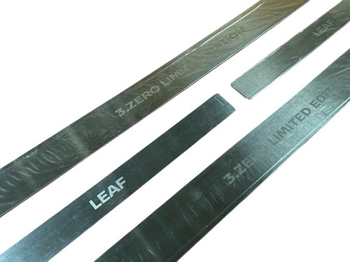 Genuine Nissan LEAF 3 Zero limited edition entry guards 9999855014 - Picture 4 of 7