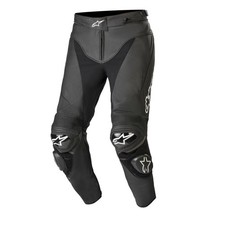 Alpinestars Track V2 Motorbike Motorcycle Leather Trousers Black