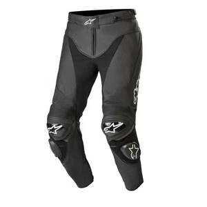 Alpinestars Track V2 Motorbike Motorcycle Leather Trousers Black