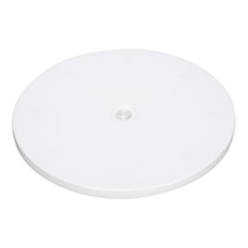 9 Inch Rotating Swivel Stand Turntable with Steel Ball Bearings White