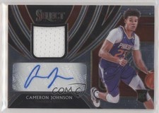 2019-20 Panini Select Rookie Jersey 127/199 Cameron Johnson #RJA-CJN Auto 7sd