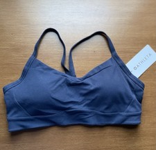 Women  s Athleta Vital Bra Blue Size S Cups A-C Sports
