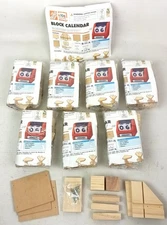 Home Depot Kids Workshop BLOCK CALENDAR 8 Kits NO STICKER SHEETS 09/2017