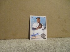 2019 TOPPS ARCHIVES SNAPSHOTS FRAMBER VALDEZ #AS-FV RC ROOKIE ON CARD AUTO. rookie card picture